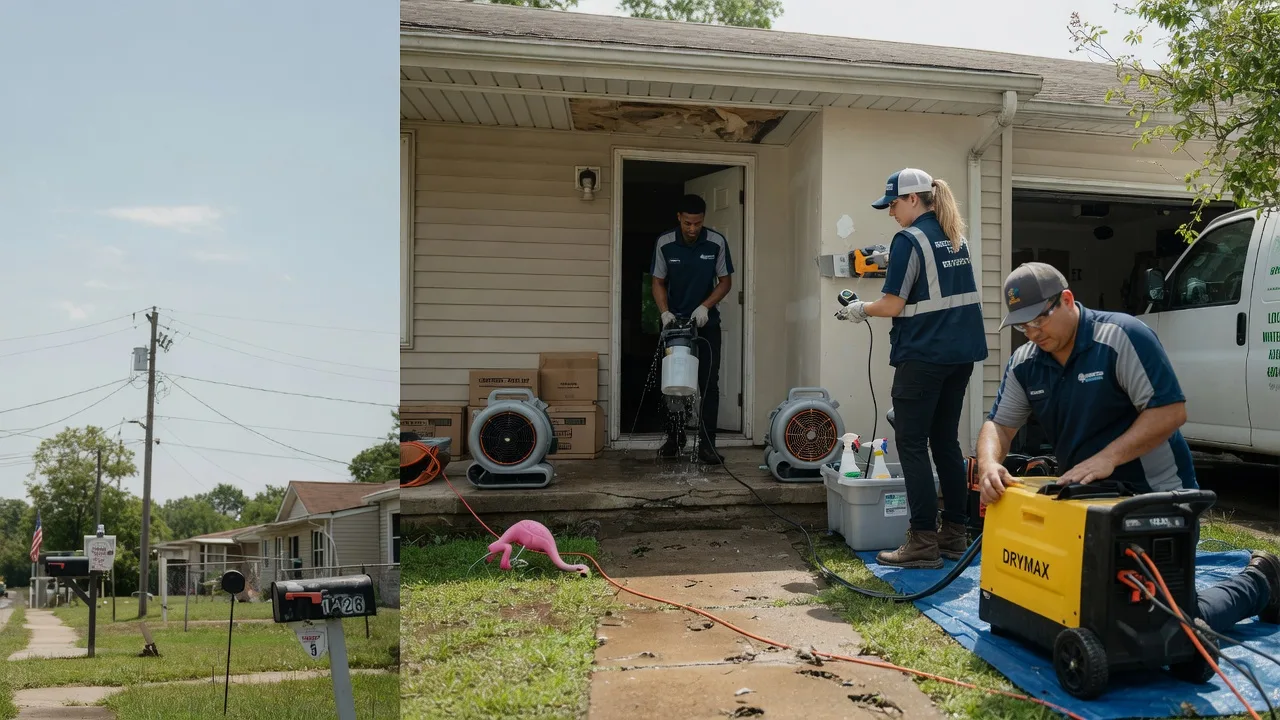 Storm Damage Water Removal in Russiaville, IN near me